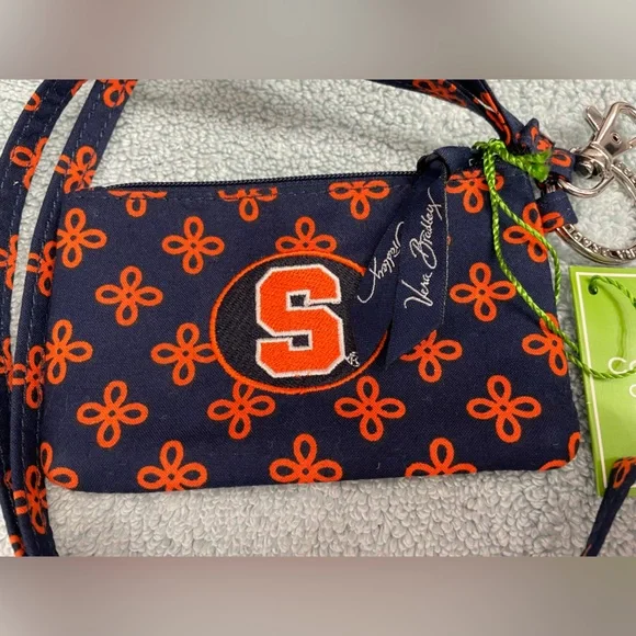 Vera Bradley Syracuse Collegiate Lanyard Wallet - Picture 3 of 14
